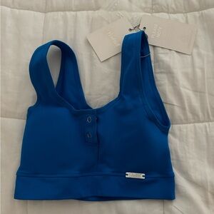 NWT Bombshell Sportwear Blue Sport Bra